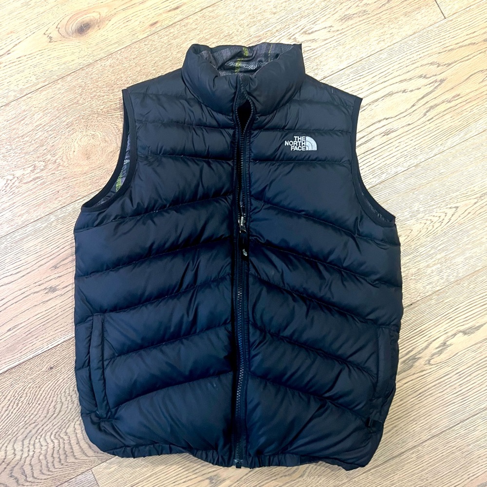 North Face 550 - sleeveless puffer vest (reversible)
